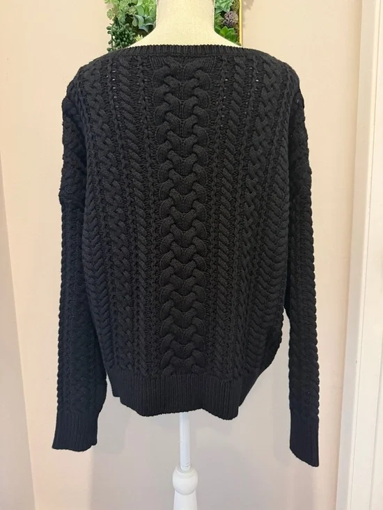 NWT Ralph Lauren Cable-Knit Cotton-Blend Sweater - Picture 6 of 8